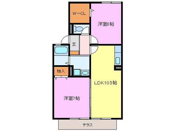 中村公園駅 バス13分  大治役場前下車：停歩8分 1階の物件間取画像